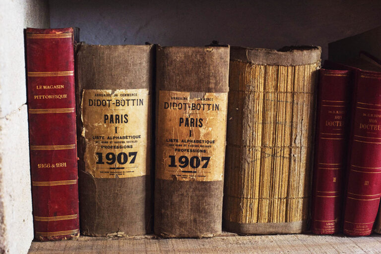 Met de Franse slag 04 Oude Franse boekjes in frans boekenwinkeltje