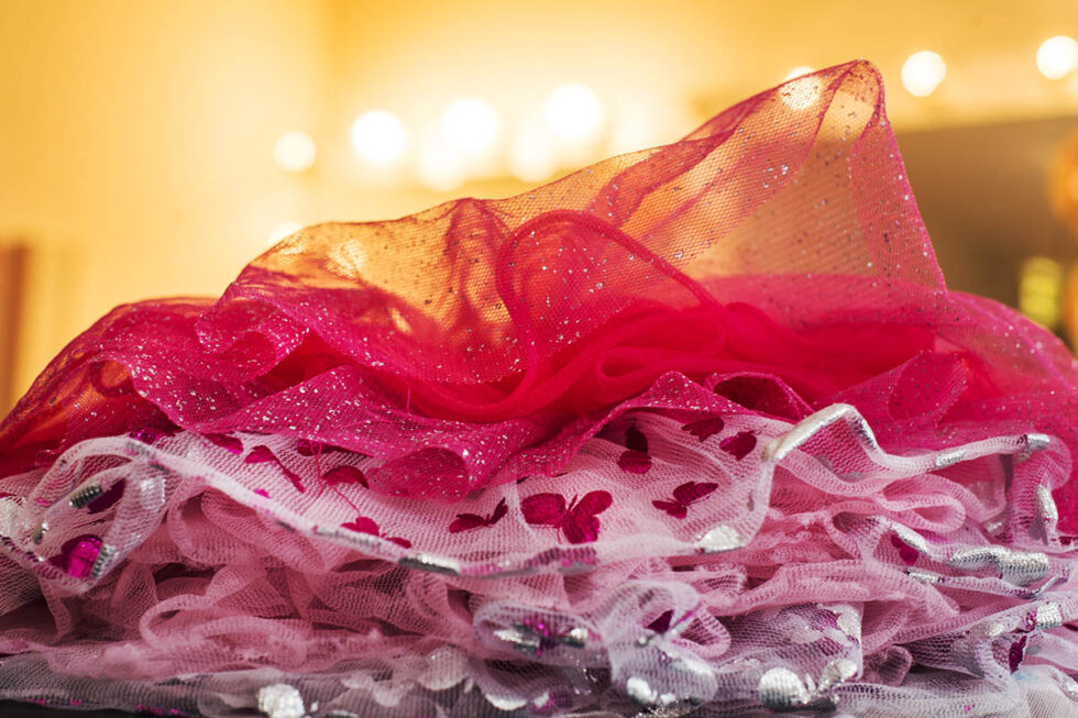 Product Roze Tule van ballet