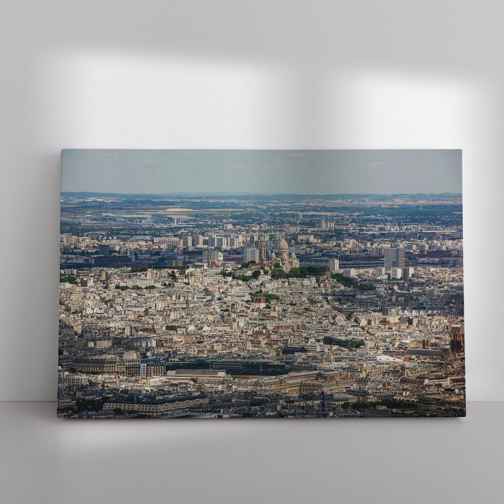 1145555-Parijs Overzicht over de stad richting de Sacre Coeur 01