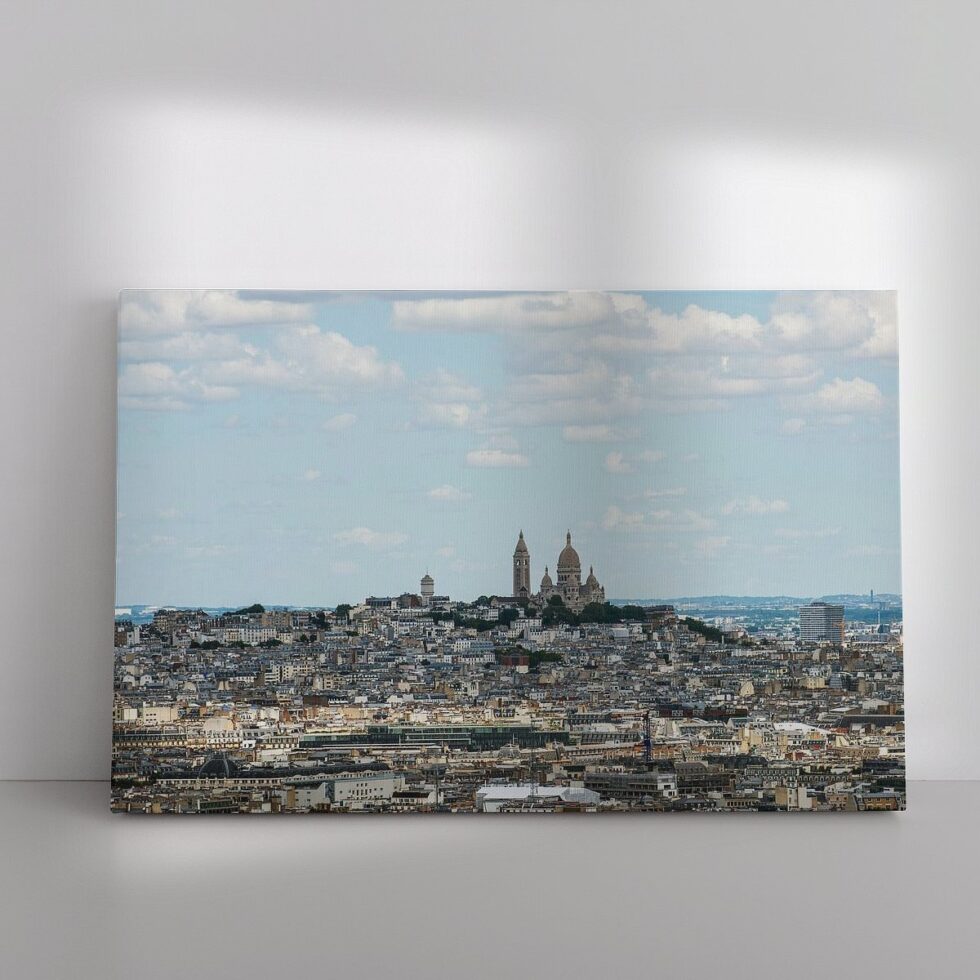 1362963-Parijs uitzicht op de Sacré-Coeur Beeld 01